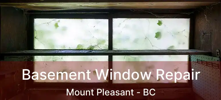  Basement Window Repair Mount Pleasant - BC