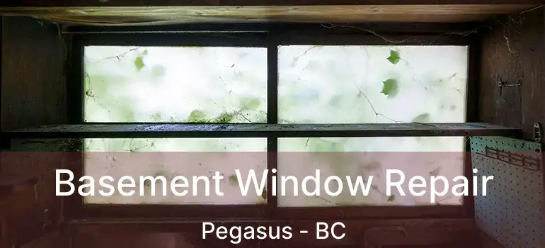 Basement Window Repair Pegasus - BC