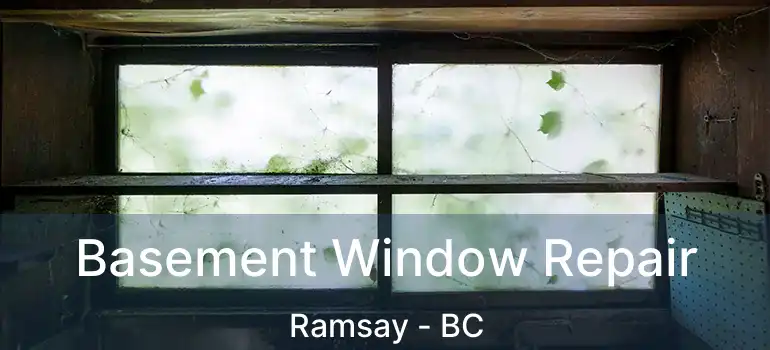  Basement Window Repair Ramsay - BC