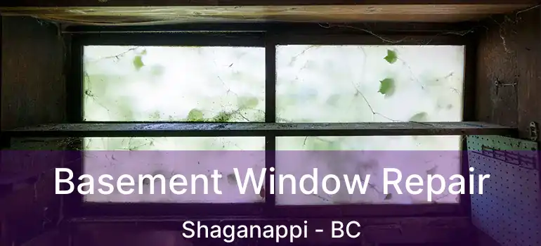  Basement Window Repair Shaganappi - BC