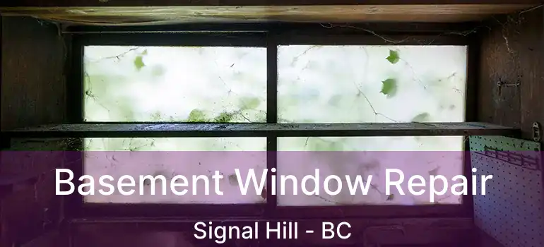  Basement Window Repair Signal Hill - BC