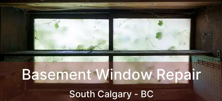  Basement Window Repair South Calgary - BC