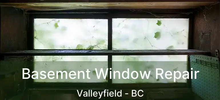  Basement Window Repair Valleyfield - BC