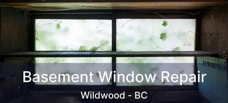  Basement Window Repair Wildwood - BC