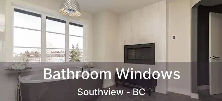  Bathroom Windows Southview - BC