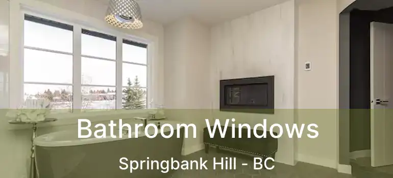 Bathroom Windows Springbank Hill - BC