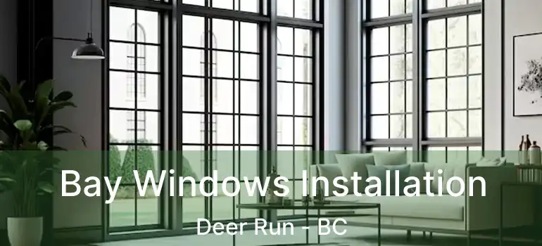  Bay Windows Installation Deer Run - BC