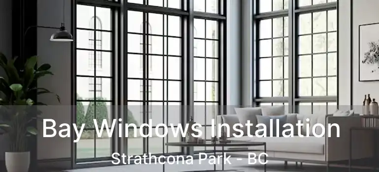  Bay Windows Installation Strathcona Park - BC