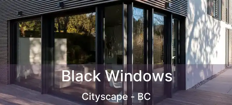  Black Windows Cityscape - BC