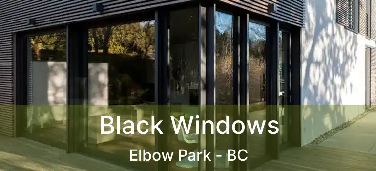  Black Windows Elbow Park - BC