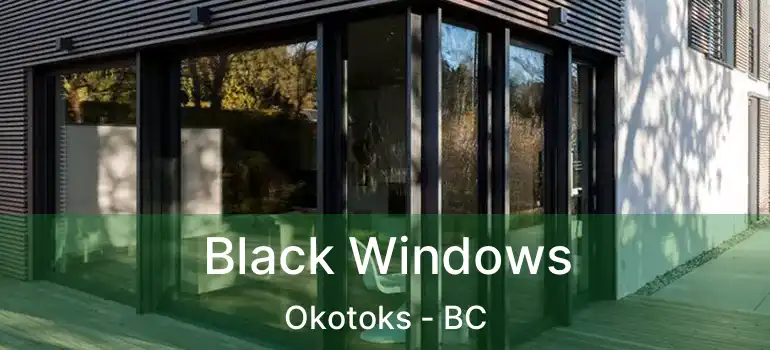 Black Windows Okotoks - BC