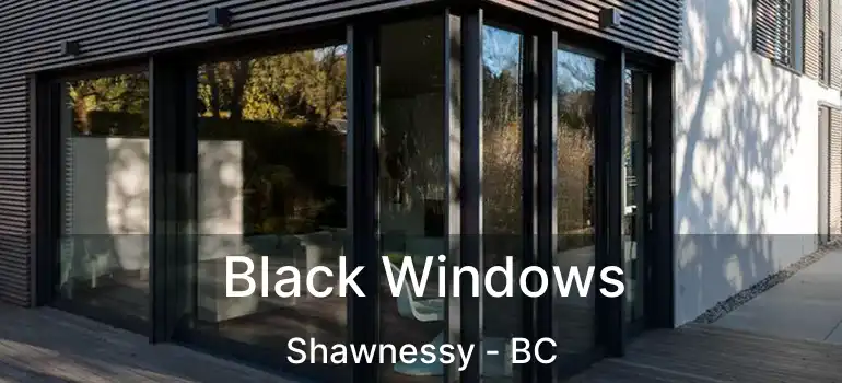  Black Windows Shawnessy - BC