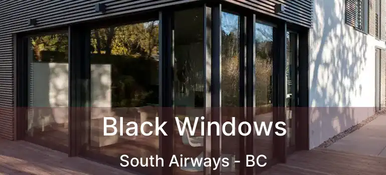  Black Windows South Airways - BC