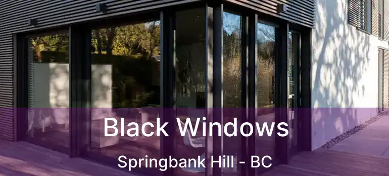 Black Windows Springbank Hill - BC