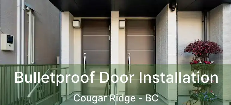  Bulletproof Door Installation Cougar Ridge - BC