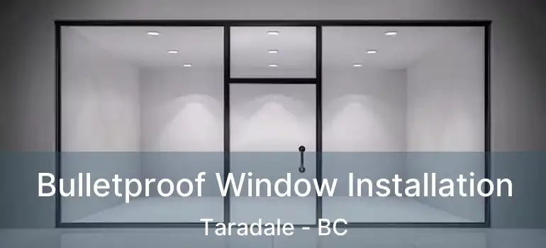  Bulletproof Window Installation Taradale - BC