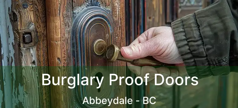  Burglary Proof Doors Abbeydale - BC
