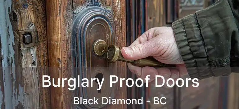  Burglary Proof Doors Black Diamond - BC