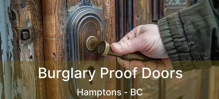  Burglary Proof Doors Hamptons - BC