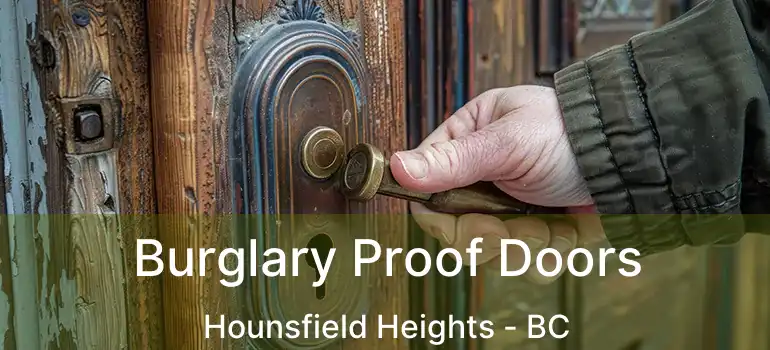  Burglary Proof Doors Hounsfield Heights - BC