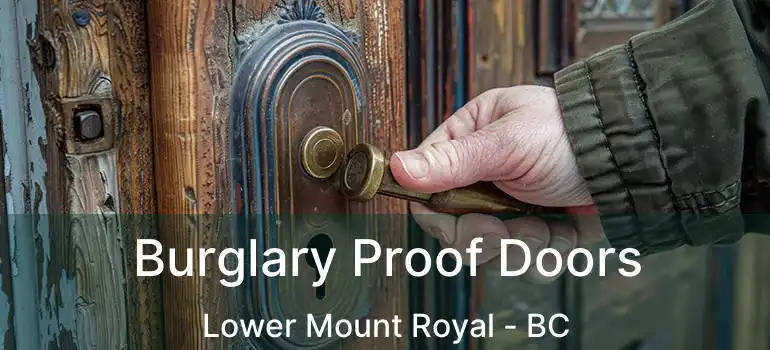  Burglary Proof Doors Lower Mount Royal - BC