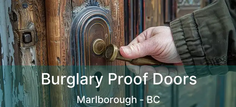  Burglary Proof Doors Marlborough - BC