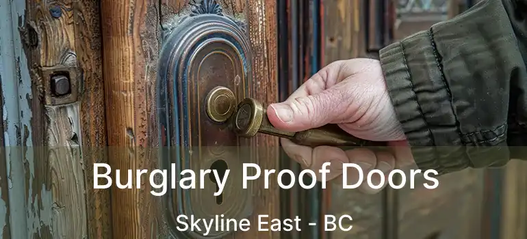  Burglary Proof Doors Skyline East - BC