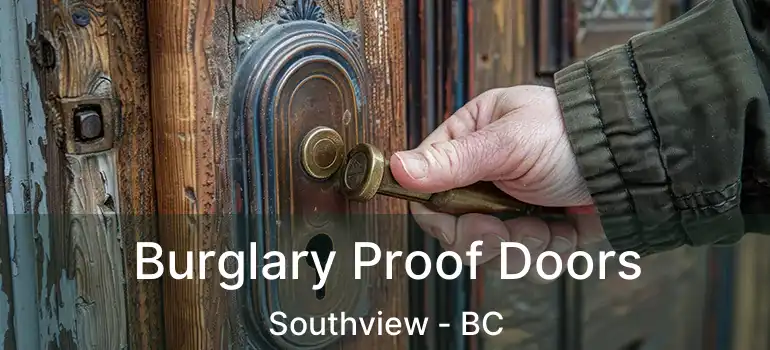  Burglary Proof Doors Southview - BC