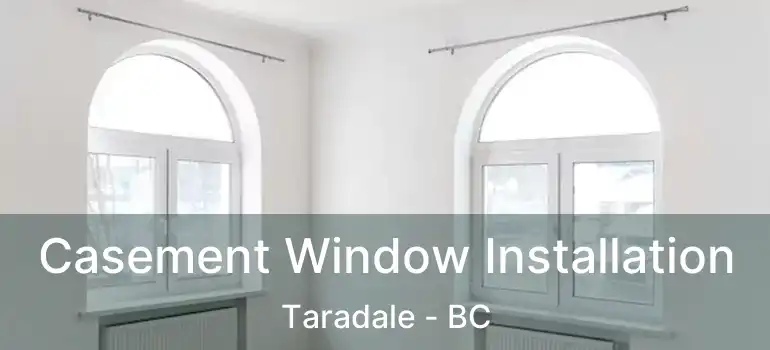  Casement Window Installation Taradale - BC