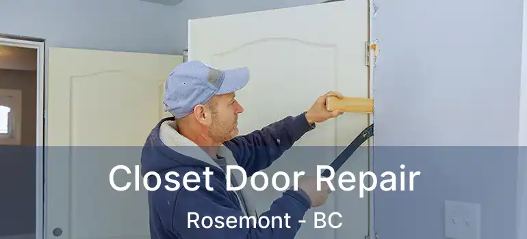  Closet Door Repair Rosemont - BC