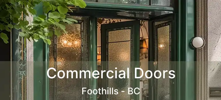  Commercial Doors Foothills - BC