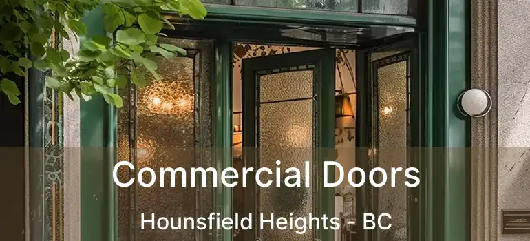  Commercial Doors Hounsfield Heights - BC