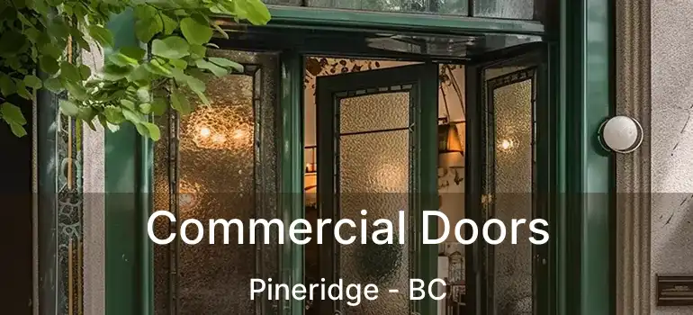  Commercial Doors Pineridge - BC