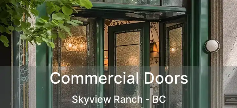  Commercial Doors Skyview Ranch - BC