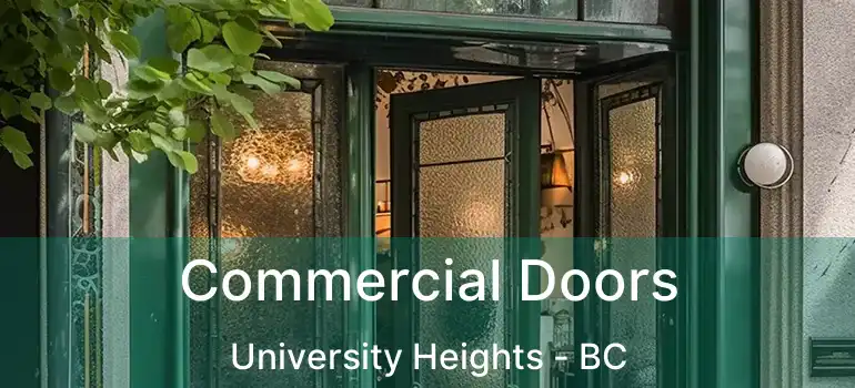  Commercial Doors University Heights - BC