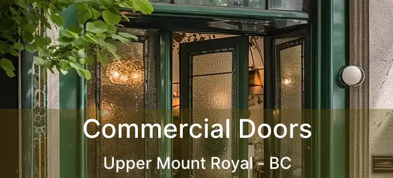  Commercial Doors Upper Mount Royal - BC