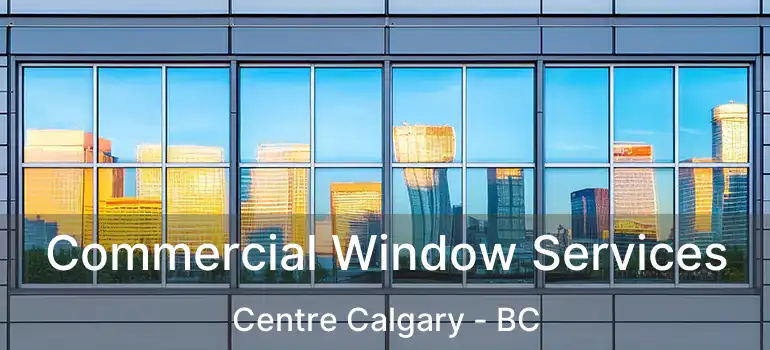  Commercial Window Services Centre Calgary - BC