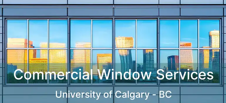  Commercial Window Services University of Calgary - BC
