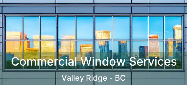  Commercial Window Services Valley Ridge - BC