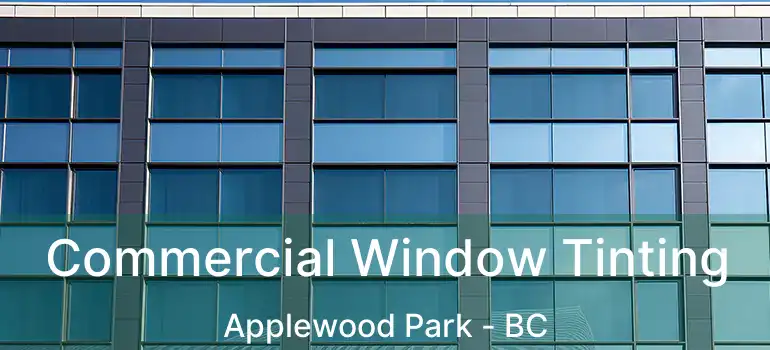  Commercial Window Tinting Applewood Park - BC