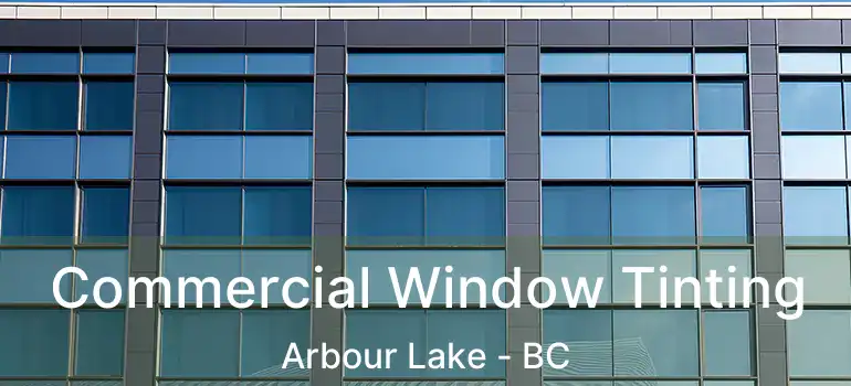  Commercial Window Tinting Arbour Lake - BC