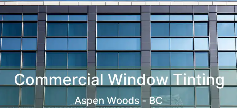  Commercial Window Tinting Aspen Woods - BC