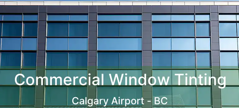  Commercial Window Tinting Calgary Airport - BC