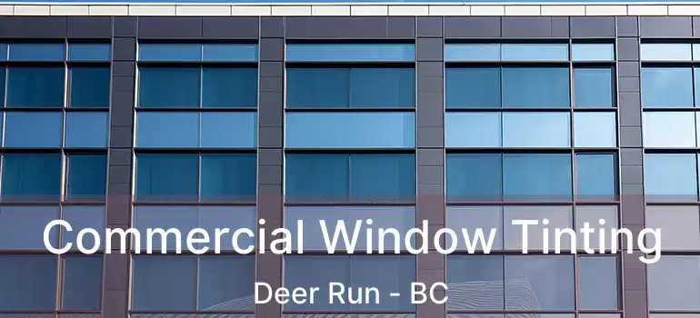  Commercial Window Tinting Deer Run - BC