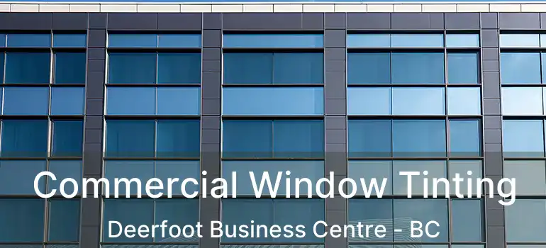  Commercial Window Tinting Deerfoot Business Centre - BC