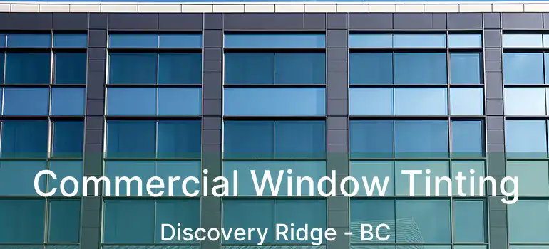 Commercial Window Tinting Discovery Ridge - BC