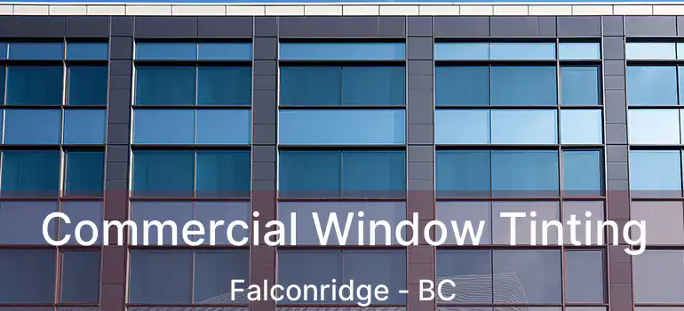  Commercial Window Tinting Falconridge - BC