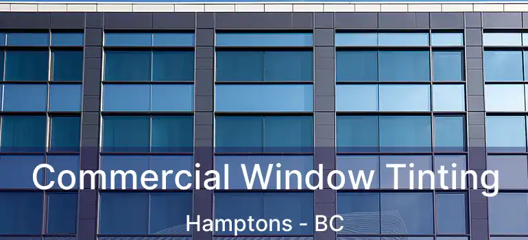  Commercial Window Tinting Hamptons - BC