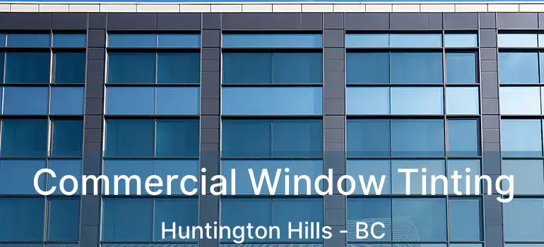  Commercial Window Tinting Huntington Hills - BC