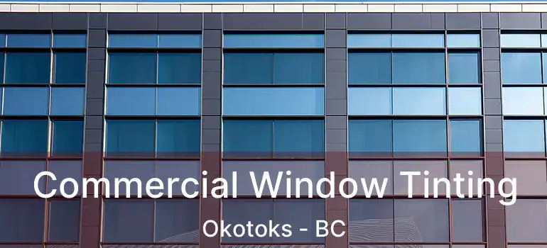  Commercial Window Tinting Okotoks - BC